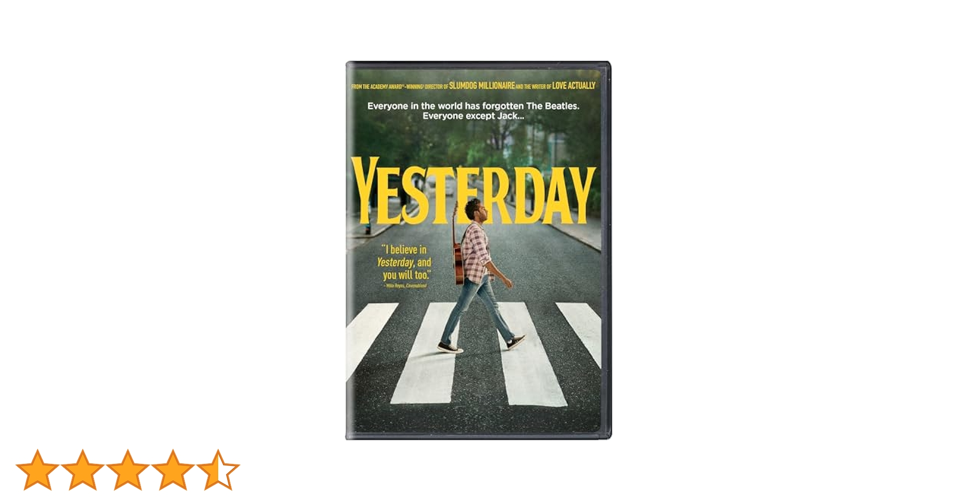 Amazon.co.jp: Yesterday [DVD] : Himesh Patel, Lily James